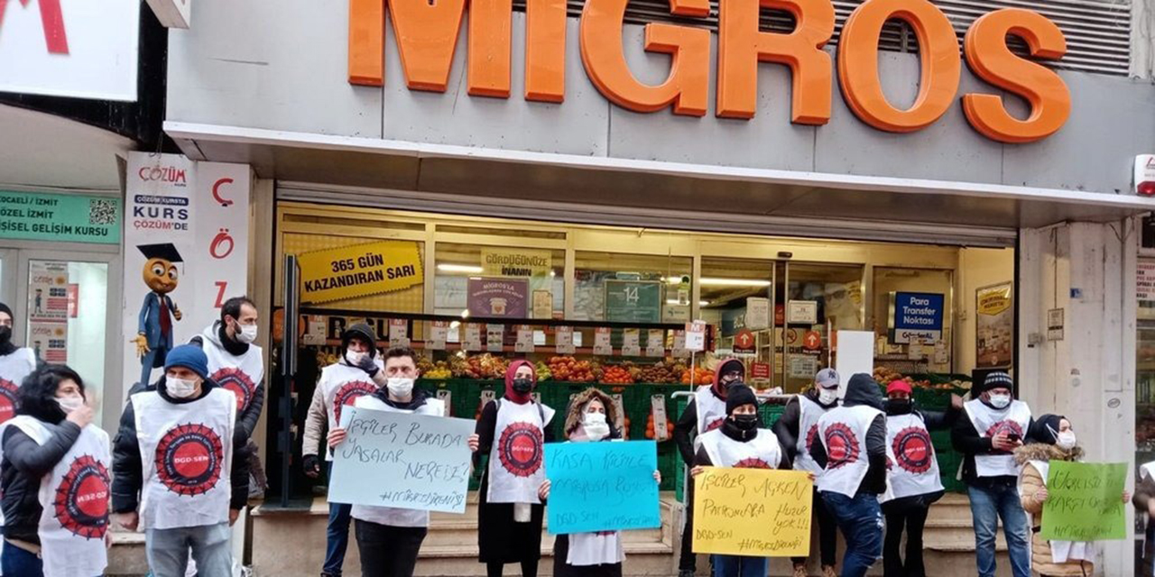 Migros İşçileri İstediklerini Aldı