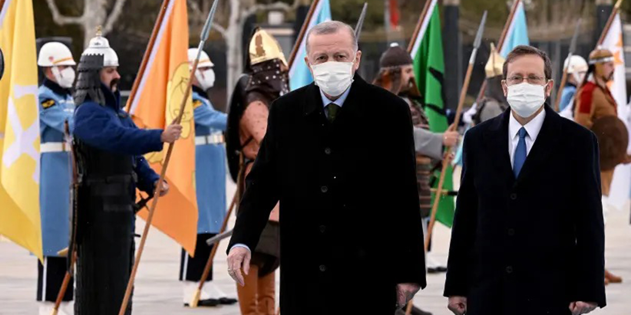 İsrail Cumhurbaşkanı Ankara’da Resmi Törenle Karşılandı