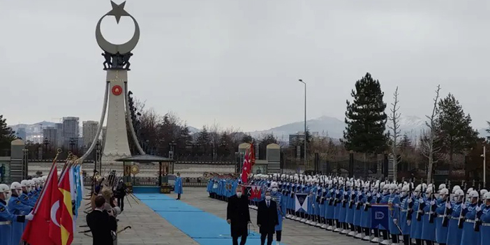 İsrail Cumhurbaşkanı Ankara’da Resmi Törenle Karşılandı