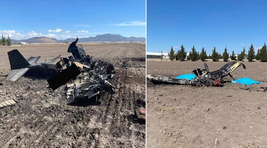 Batı Chihuahua'da Düşen Uçakta İki Kişi Öldü!