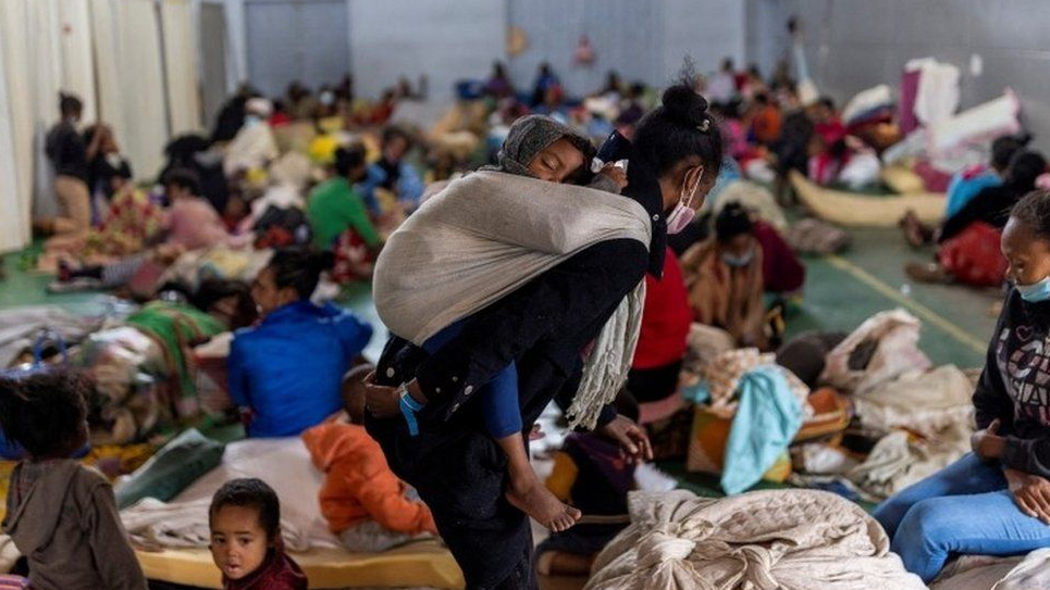 Şiddetli Fırtına Madagaskar'da Bütün Köyleri Yıktı Geçti!